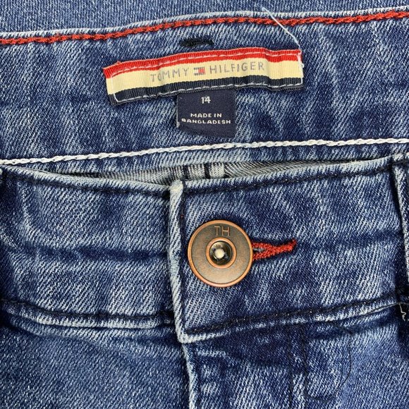 Tommy Hilfiger 14 Jeans Adjustable Waist Band Slim Fit Stretch - Picture 4 of 7